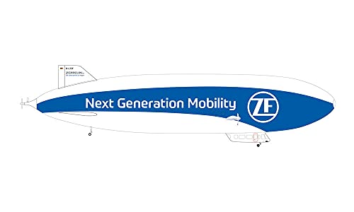 Herpa 571494 Zepelin Reederei Zeepelin NT ZF-Next Generation Mobility-D-LZZF, Blau-Weiß von herpa