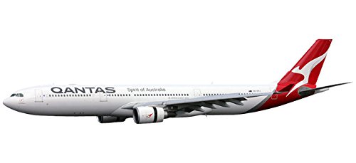 herpa 611510 Other License Fahrzeug Qantas Airbus A330-300-VH-QPJ von herpa
