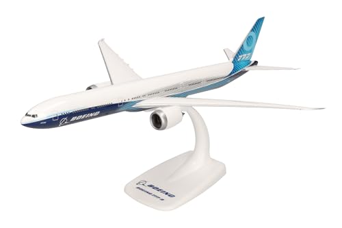 herpa 612630 – Boeing 777-9, N779XW Passagierflugzeug, Flugzeug Modell, Flieger, Miniaturmodelle, Kleinmodell, Sammlerstück, Detailgetreu, Kunststoff, Mehrfarbig - Maßstab 1:250 von herpa