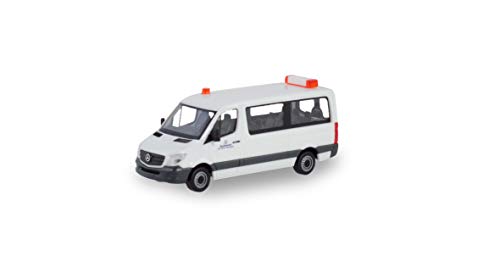 herpa 700696 Mercedes-Benz Sprinter Bus FD Schwertransport Begleitung Bundeswehr, Wings/Flugzeug zum Sammeln, Mehrfarbig von herpa