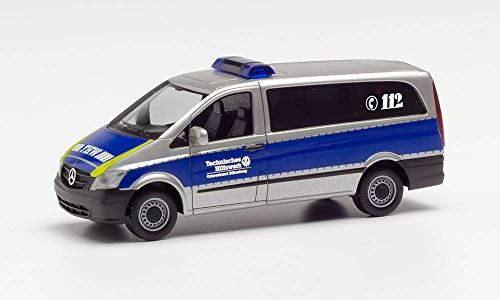 herpa 96140 Mercedes-Benz Vito Bus „THW Dillenburg“ -1:8, Mehrfarbig herpa 96140 Mercedes-Benz Vito Bus „THW Dillenburg“ -1:8, Mehrfarbig von herpa