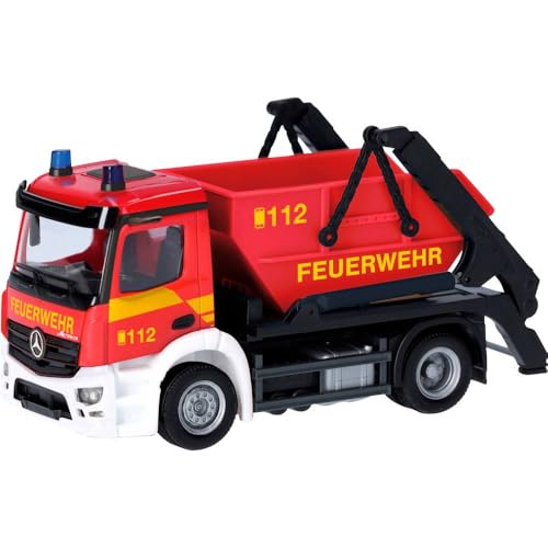 herpa 98250 H0 Einsatzfahrzeug Modell Mercedes Benz Actros S Absetzkipper AK12 Feuerwehr herpa 98250 H0 Einsatzfahrzeug Modell Mercedes Benz Actros S Absetzkipper AK12 Feuerwehr von herpa