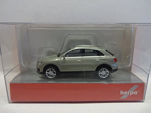 Herpa Miniaturmodelle GmbH Herpa H0 Audi Q3 cuvéesilber Metallic von herpa