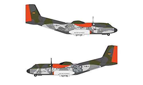 herpa - Luftwaffe Transall C-160 - LTG 63 / Air Transport Wing, Hohn Air Base “Retro Brummel” - Transall Fly-Out 2021, 571562, Multicolor von herpa