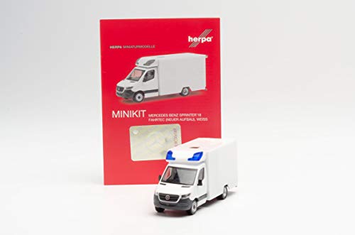 herpa 013826 – Mercedes-Benz Sprinter '18 Fahrtec RTW, MiniKit, Modellsammlung, Bastler, Lackierungen, Miniaturmodelle, Modellbausatz, Kleinmodell, Fahrzeuge zum Sammeln, Laster - Maßstab 1:87 herpa 013826 – Mercedes-Benz Sprinter '18 Fahrtec RTW, MiniKit, Modellsammlung, Bastler, Lackierungen, Miniaturmodelle, Modellbausatz, Kleinmodell, Fahrzeuge zum Sammeln, Laster - Maßstab 1:87 von herpa