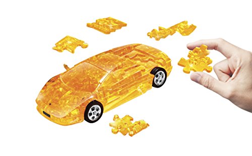 herpa Puzzle Fun 3D 80657061 - Lamborghini Murcielago, transparent gelb von herpa