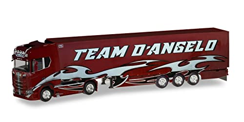 herpa Scania CS20 HD Kühlkoffersattelzug Team D Angelo LKW-Modell 1:87#309929 herpa Scania CS20 HD Kühlkoffersattelzug Team D Angelo LKW-Modell 1:87#309929 von herpa