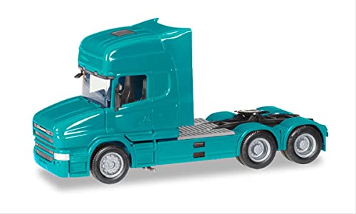 herpa - Scania Hauber TL 6x4 Zugmaschine, türkisblau herpa - Scania Hauber TL 6x4 Zugmaschine, türkisblau von herpa