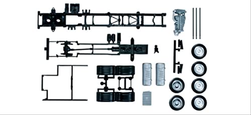 herpa Zubehör Fahrgestell Mercedes-Benz Actros 2011 LKW 3-achs, 7,45m, 2 STK. im Maßstab 1:87, Miniatur Modell, Kunststoff herpa Zubehör Fahrgestell Mercedes-Benz Actros 2011 LKW 3-achs, 7,45m, 2 STK. im Maßstab 1:87, Miniatur Modell, Kunststoff von herpa