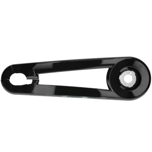 HESLING Vollkettenschützer Xcero Ø 18 mm, Gesamtlänge: 628 mm, Swing-A-Just-Technik ermöglicht einen variablen Befestigungspunkt von 450-470 mm (ab Tretlagermitte), inkl. Befestigungen (ohne Schrauben), schwarz glanz, bis 38 Zähne von hesling