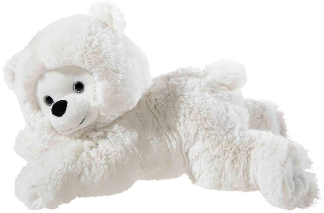 BÄRLI liegend creme, Plüschtier Bär, 30cm von heunec