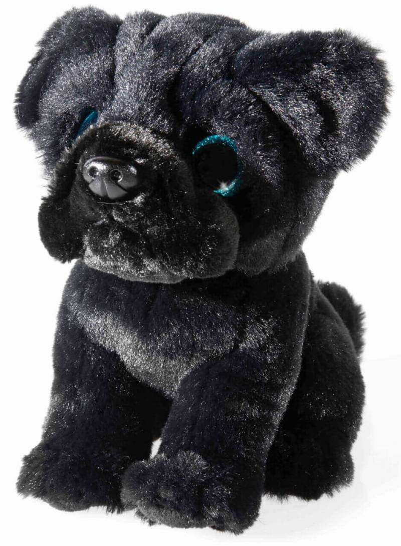 BLACK PETS Mops - Plüschtier Hund von heunec