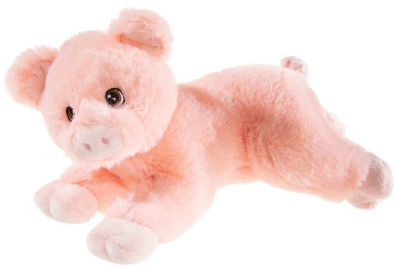BOTTLE 2 BUDDY Schwein liegend Plüschtier Schwein von heunec