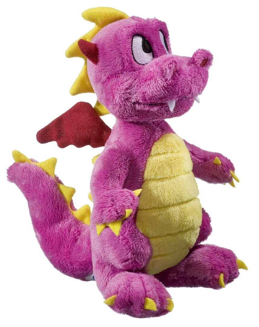 Drache stehend pink, 20 cm - Plüschtier Drache Drache stehend pink, 20 cm - Plüschtier Drache von heunec