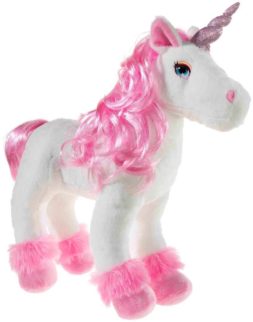 EINHORN mit Puppenhaar - Plüschtier Einhorn EINHORN mit Puppenhaar - Plüschtier Einhorn von heunec