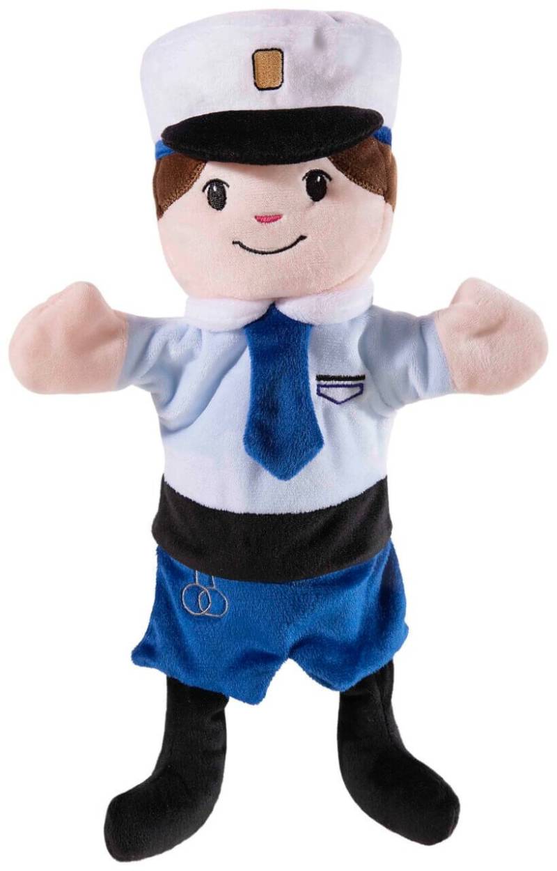 Handpuppe Polizist 24 cm von heunec