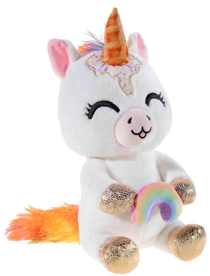 ICE Babys Plüscheinhorn Rainbow Chaser , ca. 25 cm von heunec
