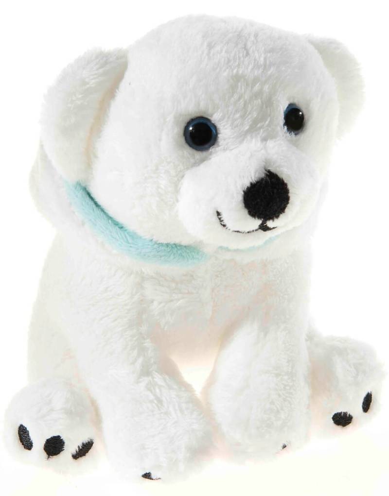 KAPUZEN-KUMPEL Eisbär klein, 15 cm - Plüschtier Eisbär von heunec