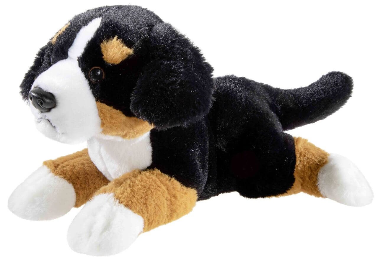 PUPPY Sennehund Welpe liegend, Plüschtier Hund, 30 cm PUPPY Sennehund Welpe liegend, Plüschtier Hund, 30 cm von heunec