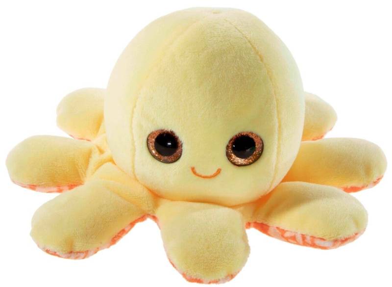 Plüsch-Oktopus, 18cm, gelb – perfekt zum Kuscheln und Spielen von heunec