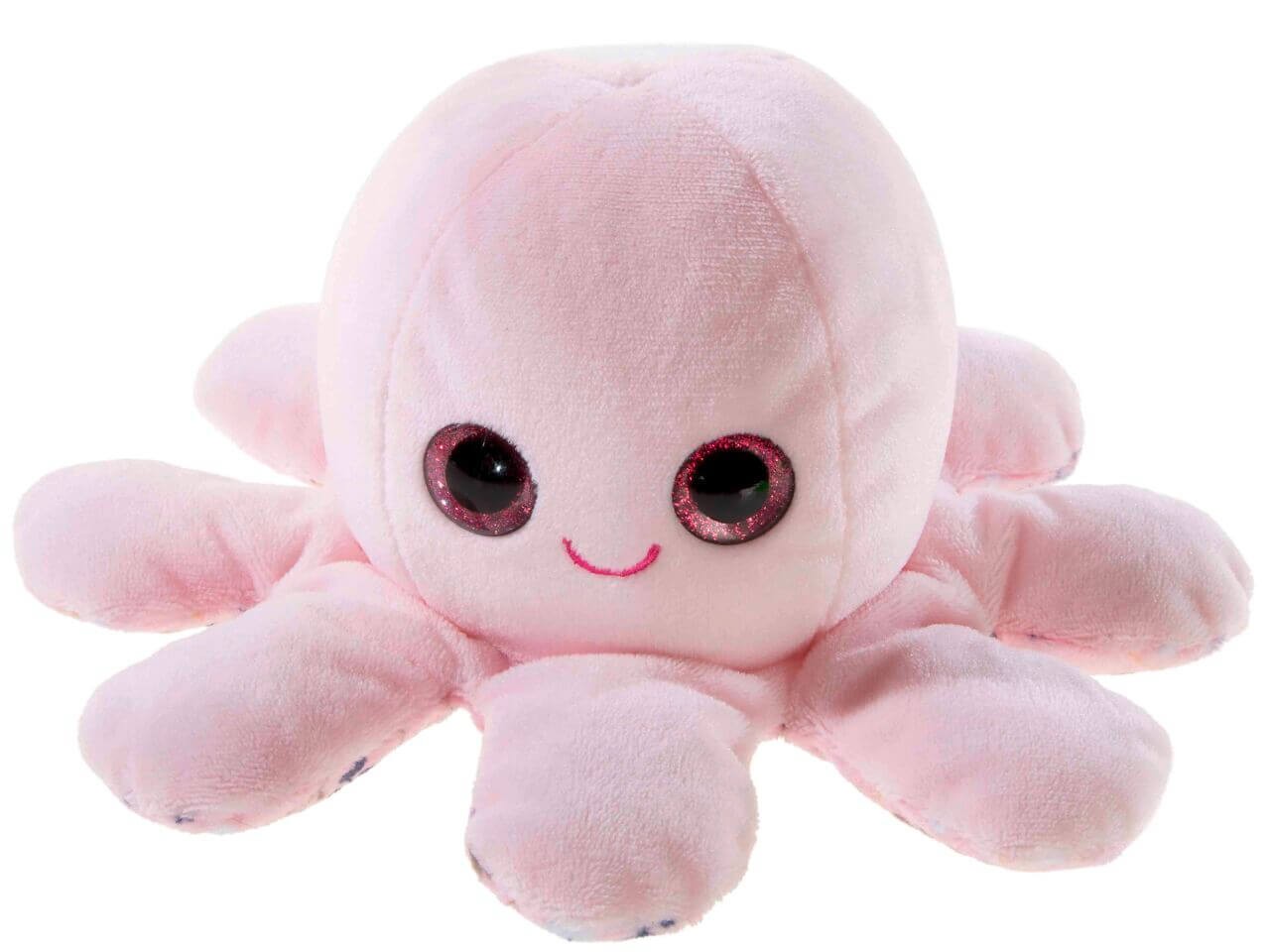 Plüsch-Oktopus, 18cm, rosa – perfekt zum Kuscheln und Spielen von heunec