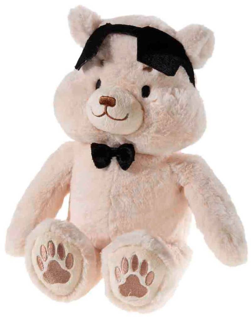 Plüschtier Agentenbärin "Mrs. Even Cooler", 36 cm von heunec