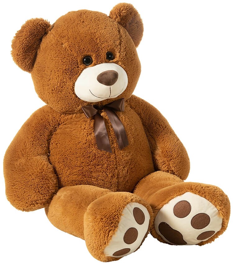 Plüschtier Bär XL, beige - Teddy, Kuscheltier von heunec
