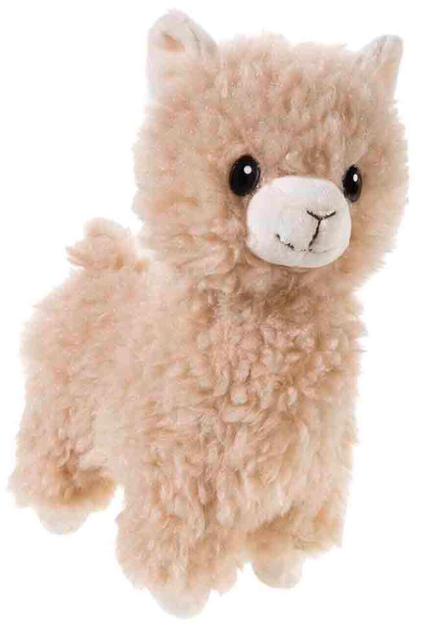 Plüschtier LAMA stehend hellbraun 20 cm Plüschtier LAMA stehend hellbraun 20 cm von heunec