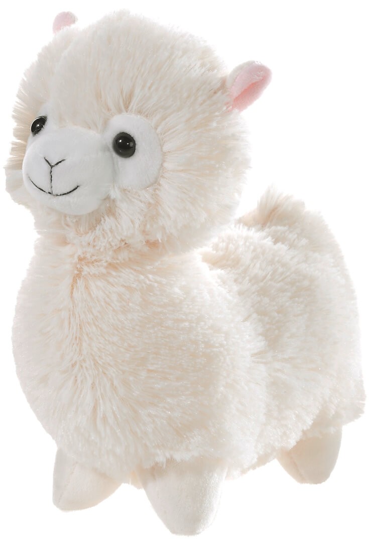 Plüschtier Lama stehend, creme, 18cm Plüschtier Lama stehend, creme, 18cm von heunec