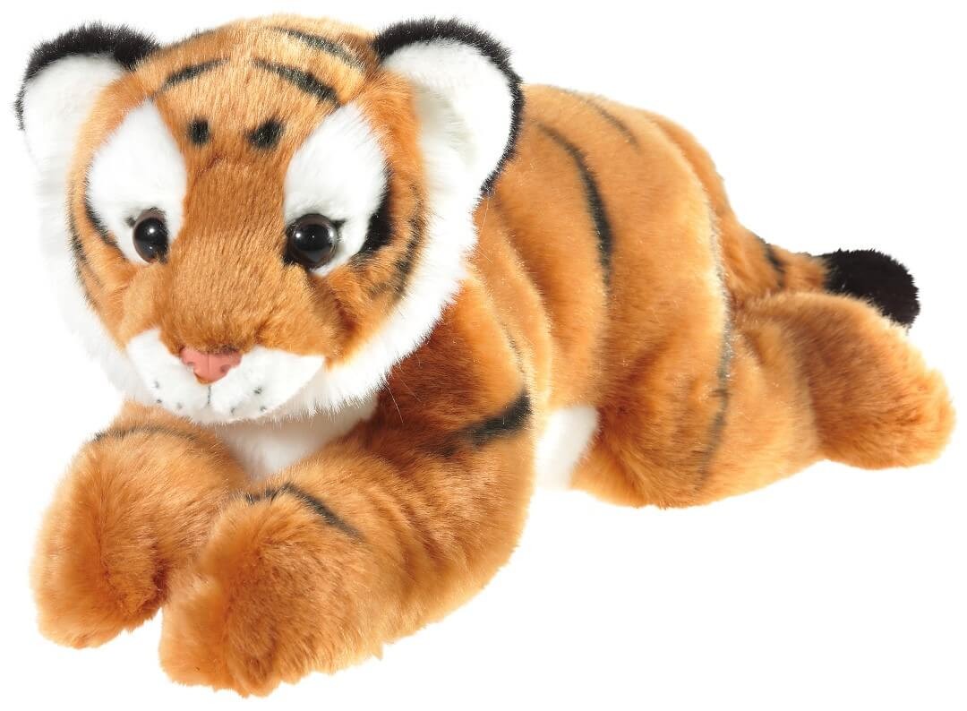 Plüschtier MI CLASSICO Tiger, liegend, 32cm von heunec