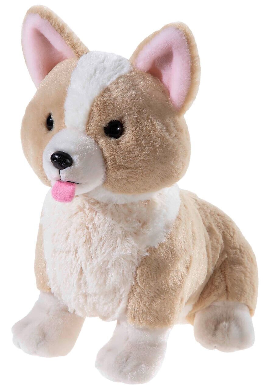 Plüschtier MISANIMO SHORT LEGS CLUB Corgie 25 cm von heunec