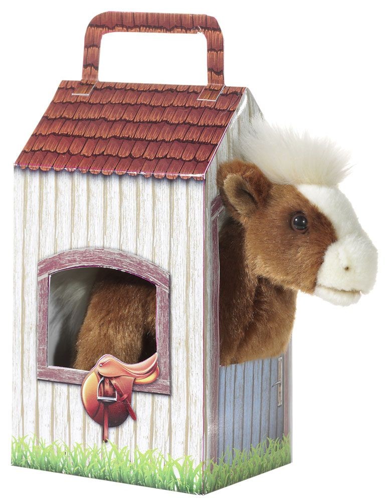 Plüschtier Mi Classico Pferd im Stall von heunec