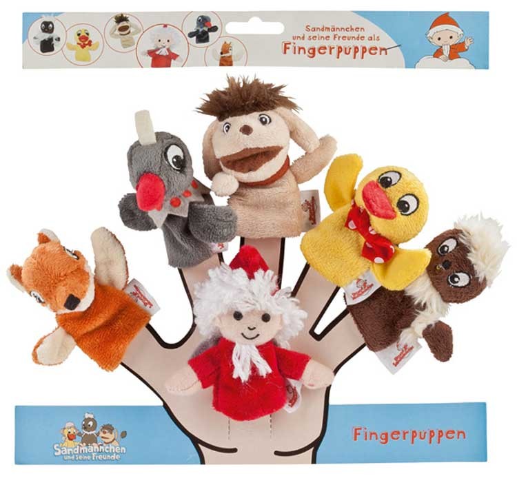 SANDMANN Fingerpuppe 6er Set von heunec