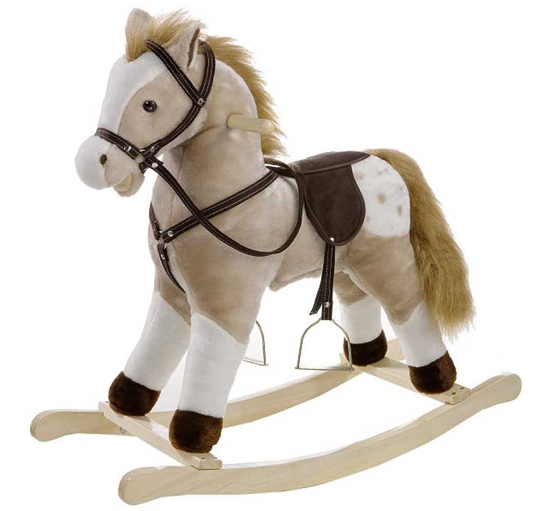 SCHAUKEL-PFERD mit Stimme Grösse 74 cm SCHAUKEL-PFERD mit Stimme Grösse 74 cm von heunec