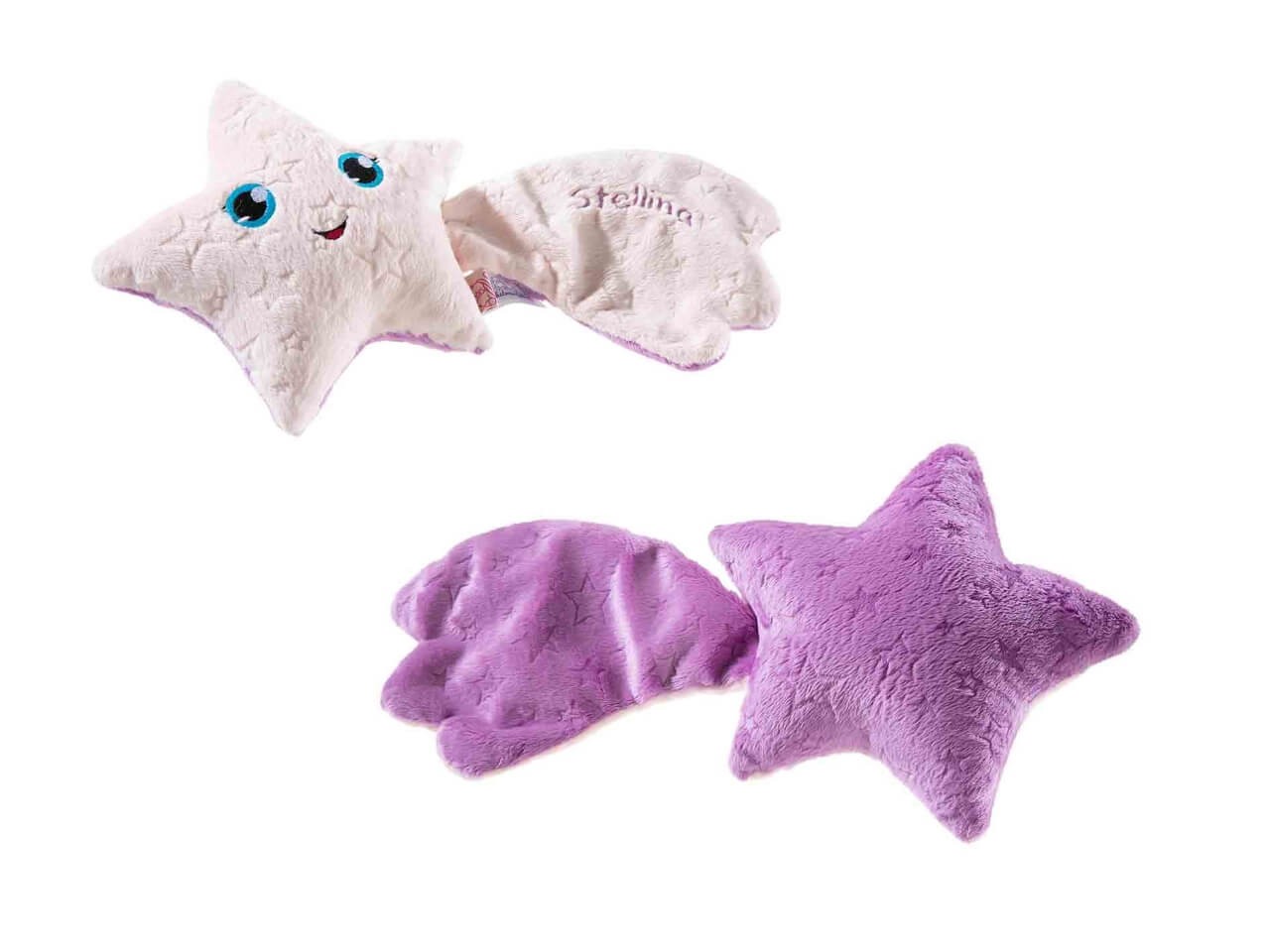 STELLINA Sternschnuppe mauve, bestickt, mit Knisterschweif STELLINA Sternschnuppe mauve, bestickt, mit Knisterschweif von heunec