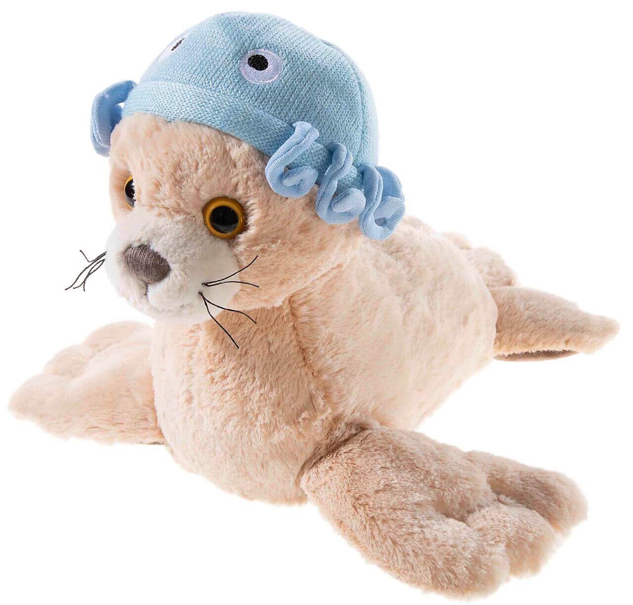 WANNABE - Plüschtier Robbe Robin mit Oktopus-Hut, 23 cm von heunec