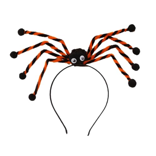 hgnxa Lustiges Araneid Stirnband Geburtstag Party Cosplay Spiderling Kopfbedeckung Haarschmuck Halloween Kostüm Haarband von hgnxa
