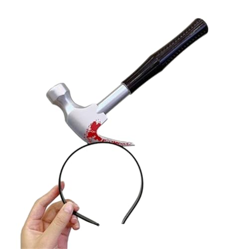hgnxa Lustiges Stirnband mit blutigen Halloween Party Cosplay Kopfbedeckung Foto Requisiten Blutiges Stirnband mit 3D von hgnxa