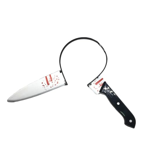 hgnxa Lustiges Stirnband mit blutigen Halloween Party Cosplay Kopfbedeckung Foto Requisiten Blutiges Stirnband mit 3D von hgnxa