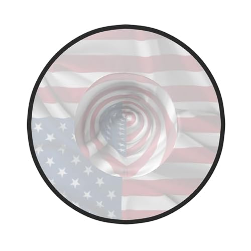 3 Stück Halloween-Hut – Hexe, schöne amerikanische Flagge, Druck, Kostümparty, Damen und Herren, spitze Hornkappe, Licht für festliche Ostern von hhxvcv