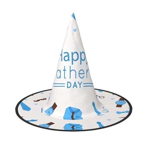3 Stück Halloween-Hut – Hexe Vatertag Liebe Papa Druck Kostüm Party Damen Herren Spitze Horn Kappe Licht für festliche Ostern 3 Stück Halloween-Hut – Hexe Vatertag Liebe Papa Druck Kostüm Party Damen Herren Spitze Horn Kappe Licht für festliche Ostern von hhxvcv