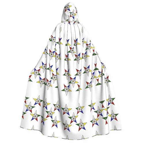 Halloween Kapuzenumhang mit Sternenmotiv, Umhang für Party, Karneval, Comic-Ausstellung, Maskerade – Unisex Erwachsene Halloween Kapuzenumhang mit Sternenmotiv, Umhang für Party, Karneval, Comic-Ausstellung, Maskerade – Unisex Erwachsene von hhxvcv
