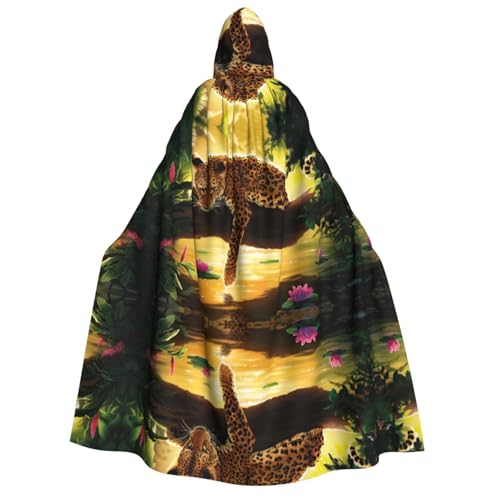 Halloween-Kapuzenumhang mit Tiermotiven, für Party, Karneval, Comic-Ausstellung, Maskerade, Unisex, Erwachsene Halloween-Kapuzenumhang mit Tiermotiven, für Party, Karneval, Comic-Ausstellung, Maskerade, Unisex, Erwachsene von hhxvcv