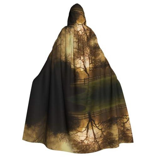 Halloween-Umhang mit Kapuze für Erwachsene, Unisex, Bauernhof, Volldruck, Kostüm, Umhang für Cosplay, Party und Themenveranstaltungen Halloween-Umhang mit Kapuze für Erwachsene, Unisex, Bauernhof, Volldruck, Kostüm, Umhang für Cosplay, Party und Themenveranstaltungen von hhxvcv