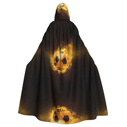 Halloween-Umhang mit Kapuze für Erwachsene, Unisex, Fußball, Volldruck, Kostüm, Umhang für Cosplay, Party und Themenveranstaltungen Halloween-Umhang mit Kapuze für Erwachsene, Unisex, Fußball, Volldruck, Kostüm, Umhang für Cosplay, Party und Themenveranstaltungen von hhxvcv