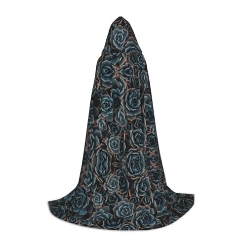 L Halloween Kapuzenumhang - Unisex Erwachsene Frische Sukkulenten Druck Kostüm Umhang - Perfekt für Cosplay, Party, Karneval L Halloween Kapuzenumhang - Unisex Erwachsene Frische Sukkulenten Druck Kostüm Umhang - Perfekt für Cosplay, Party, Karneval von hhxvcv