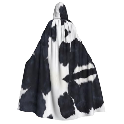 Rindsleder-Druck, Halloween-Kapuzenumhang, Kostüm, Umhang für Party, Karneval, Comic-Ausstellung, Maskerade – Unisex Erwachsene Rindsleder-Druck, Halloween-Kapuzenumhang, Kostüm, Umhang für Party, Karneval, Comic-Ausstellung, Maskerade – Unisex Erwachsene von hhxvcv