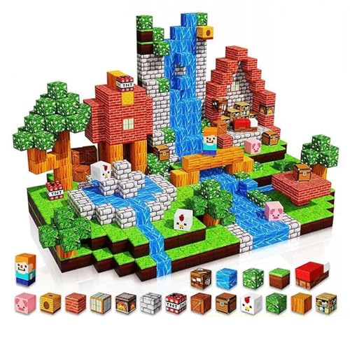 Magnetische Bausteine, 150PCS Magnetisches Bauwürfelspiel, Magnetspielzeug für Kinder, Jungen und Mädchen, Montessori Spielzeug Magnete Kinder, Magnetische Bauwelt Geburtstag Geschenk Magnetische Bausteine, 150PCS Magnetisches Bauwürfelspiel, Magnetspielzeug für Kinder, Jungen und Mädchen, Montessori Spielzeug Magnete Kinder, Magnetische Bauwelt Geburtstag Geschenk von highdar