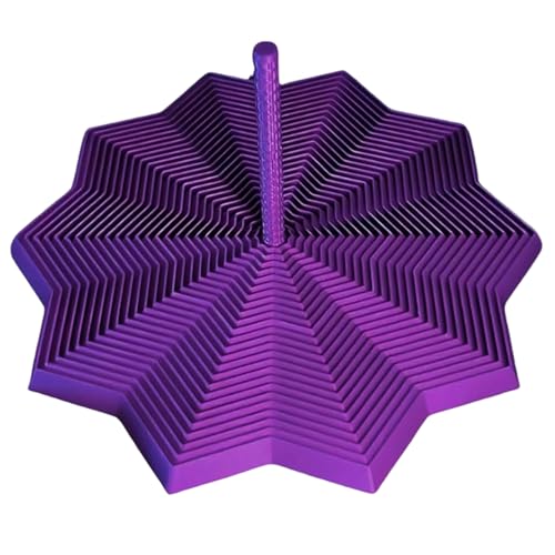 3D Fidget Spielzeug, Sechseckiges Fidget Spielzeug, Modernes Stylishes Gadget Geometrisch Schreibtisch-Deko Für Kinder Jugendliche Zur Entspannung Bei Hausaufgaben Pendeln von higyee