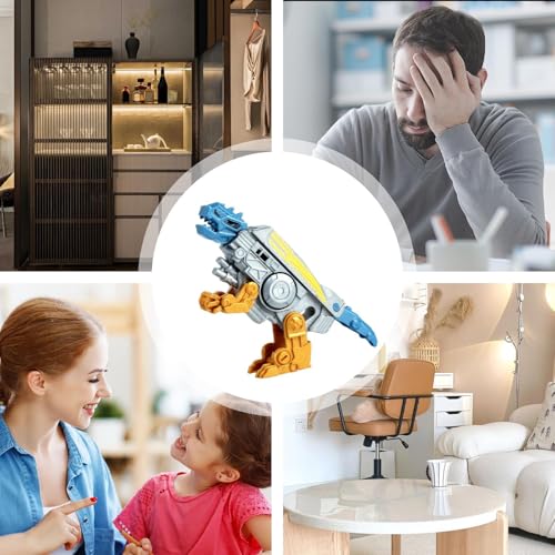 Dinosaurier Transformationsspielzeug,2 in 1 Rotierender Stressabbau Dinosaurier Spielzeug - Faltbares Kinderspielzeug Für Kleinkinder Kinder Unterwegs Zuhause Geburtstag Dinosaurier Transformationsspielzeug,2 in 1 Rotierender Stressabbau Dinosaurier Spielzeug - Faltbares Kinderspielzeug Für Kleinkinder Kinder Unterwegs Zuhause Geburtstag von higyee